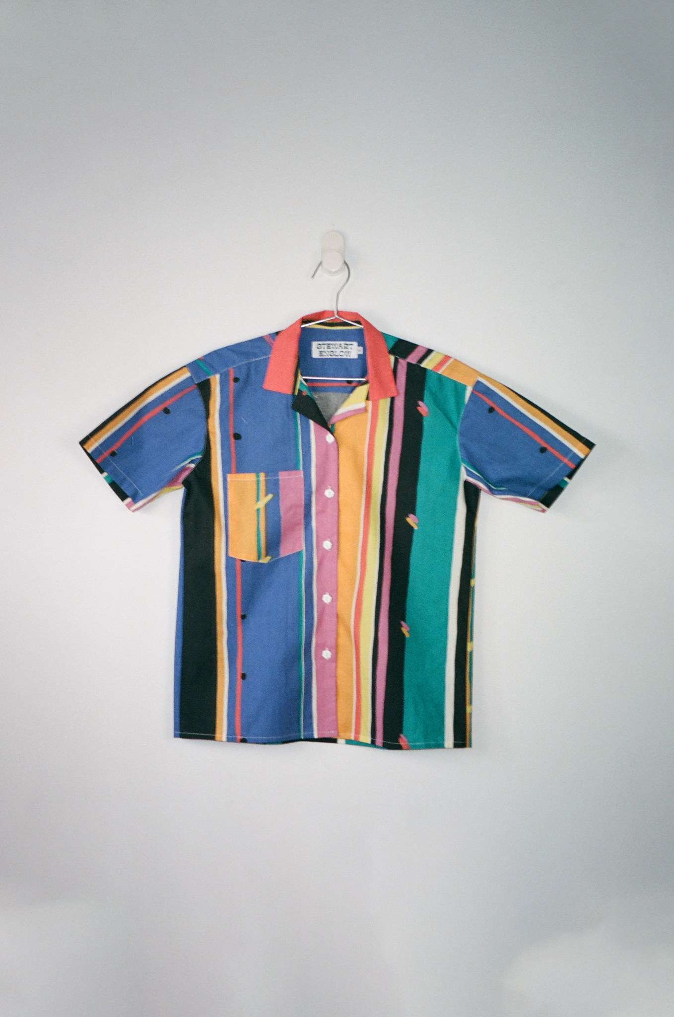Summer Shirt- Black Stripe - Stewart Enslow