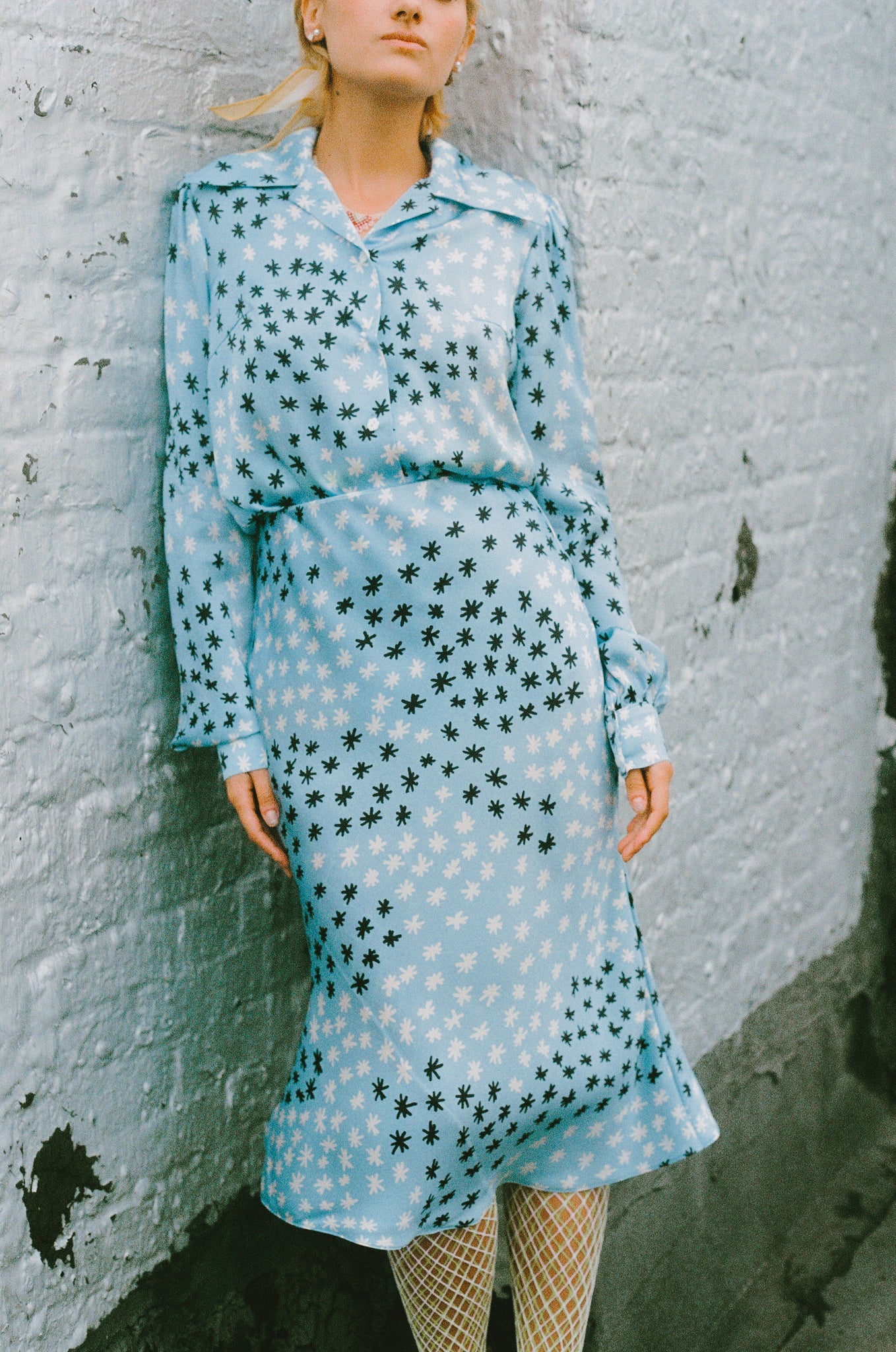 Cher Skirt in Blue - Stewart Enslow
