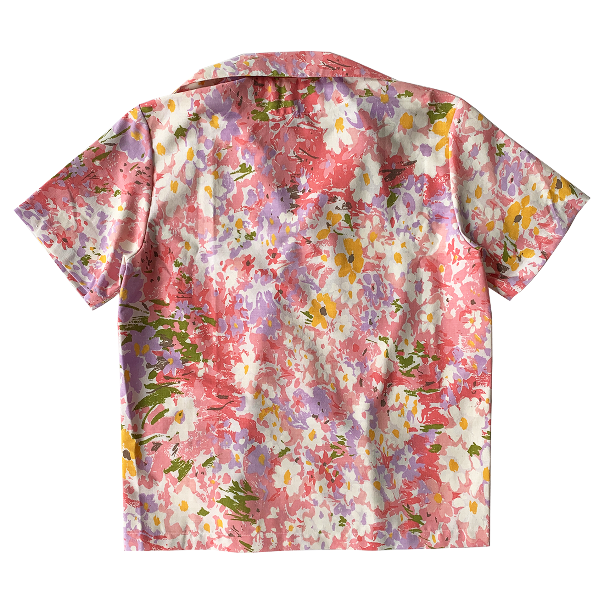 Summer Shirt- Pink Floral (M) - Stewart Enslow